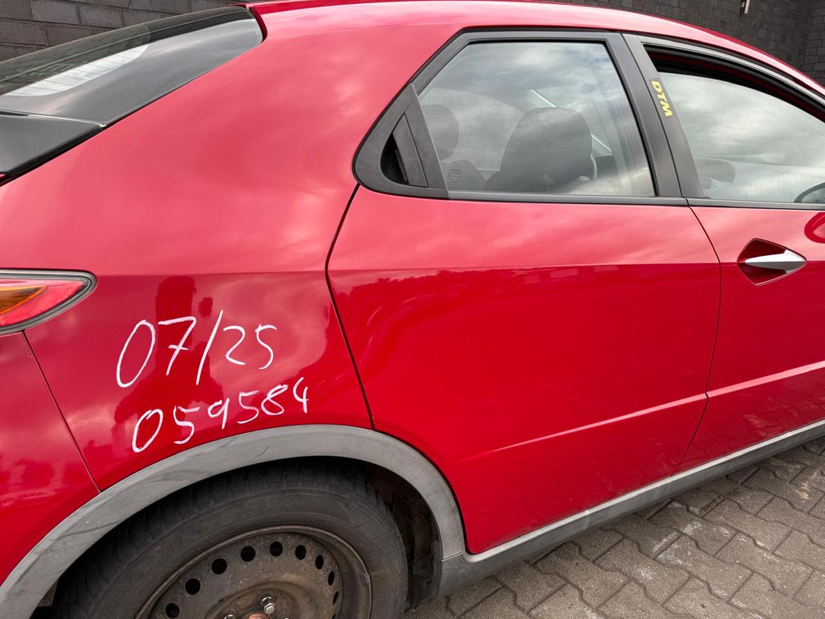 Honda Civic FK2 VIII original Tür hinten rechts R81 Milano Red Rohbau BJ08